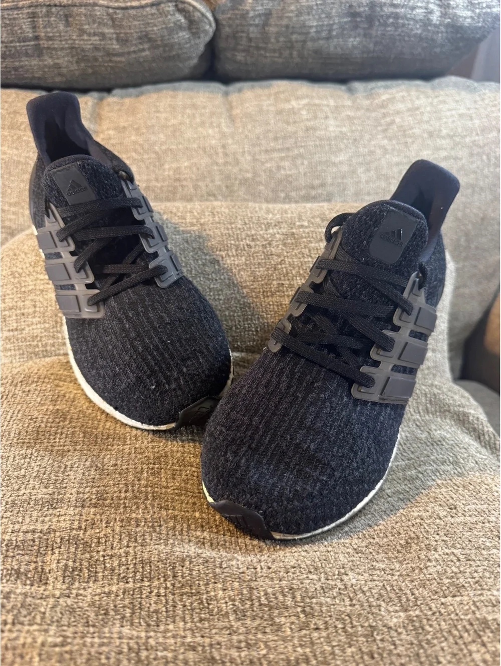 Adidas Ultraboost 3.0 Core Black Running Shoes Men's Size 8.5 BA8842